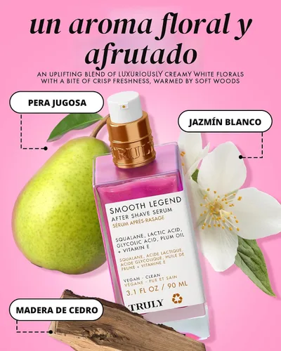 Vista 7 de Truly Suero para después del afeitado Beauty Smooth Legend Reduce