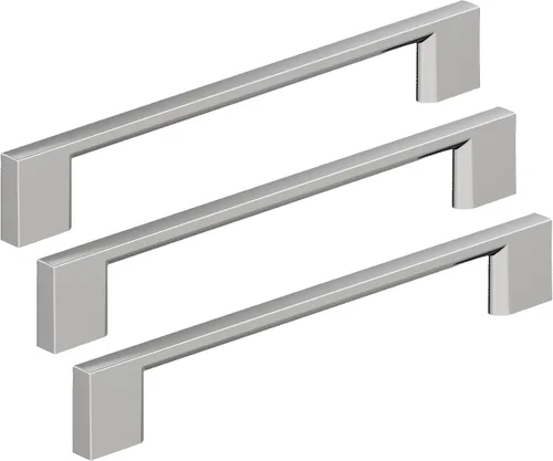 Vista 42 de Amerock 10BX37131CZ Tirador de gabinete Champán Bronce 3-3/4 pulgadas (96mm) de centro a centro Paquete de 10 unidades Cityscape Herrajes