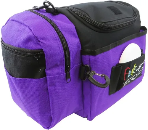 Vista 9 de Bolsa de golf Fade Crunch Box Disc Negro