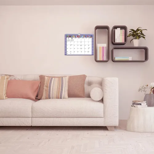Vista 7 de Calendario de pared 2026, calendario en espiral colgante, papel de pared de noviembre de 2025 a diciembre de 2026, grosor de 11 x 8.5 pulgadas