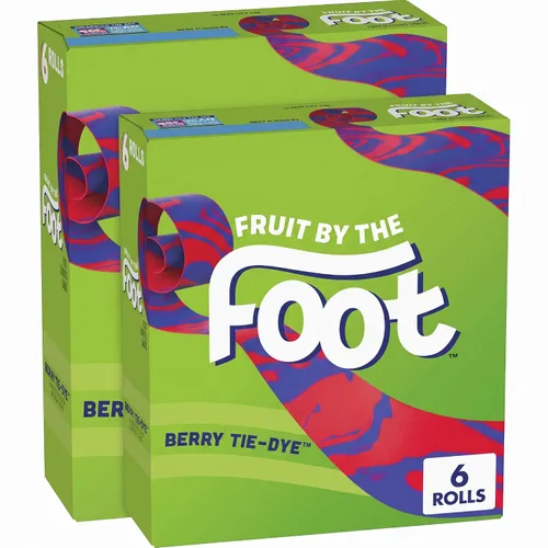 Vista 16 de Fruit by the Foot - Aperitivos con sabor a fruta, paquete variado, 4.5 onzas, 6