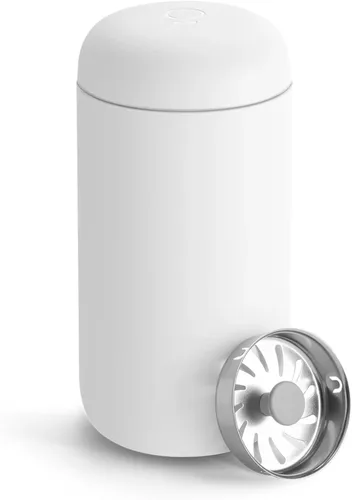 Vista 13 de Fellow Taza de Viaje Carter Move de 12 oz - Taza de Café de Viaje de Acero Inoxidable con Aislamiento al Vacío - Vaso de Café con Interior de Verde
