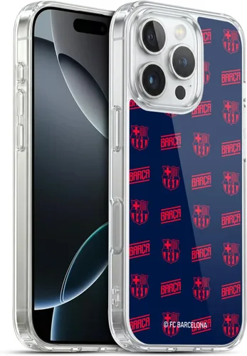 Vista 215 de Head Case Designs Funda de gel suave con licencia oficial del FC Barcelona Barca Crest Graphics [protección de grado militar] compatible con Apple