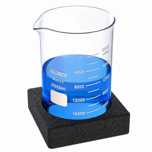 Vista 10 de JOLABEAR 2000mL/2L Graduated Lab Glass Beaker