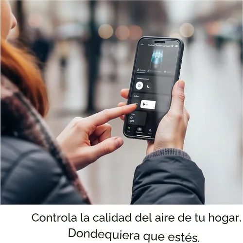 Vista 9 de Dyson Hushjet - Purificador compacto, diseñado para purificación de aire potente, silenciosa, para toda la habitación, hogares con mascotas