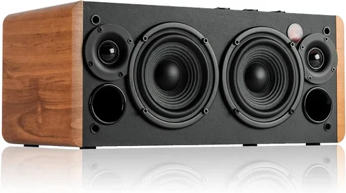 Vista 2 de Edifier D12 Altavoces de Computadora de Escritorio Integrados con Bluetooth 5.0, Altavoz Estéreo Inalámbrico de Mesa de 70 Vatios RMS con Salida