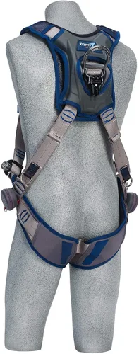 Vista 2 de 3M DBI-Sala Exofit STRATA Arnés de escalada estilo chaleco 1112486, gris, azul, mediano, 1 Ea