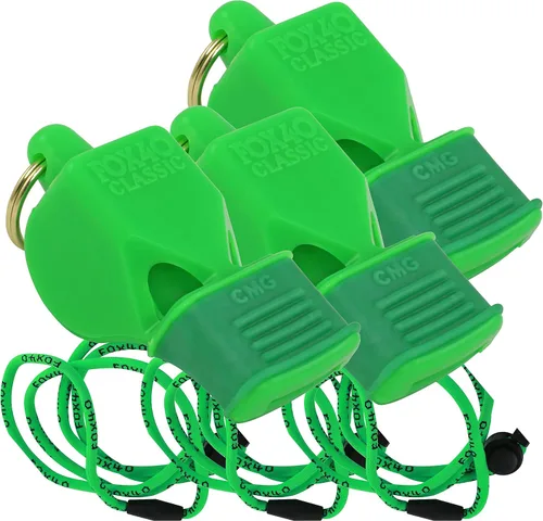 Vista 9 de Fox 40 Paquete de 3 cordones clásicos CMG con cordón separable