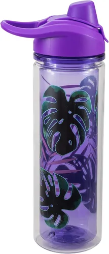 Vista 2 de COOL GEAR Essence - Botella de agua Chugger con boca ancha y diseño abatible, aislamiento de doble pared y lazo de transporte para un fácil uso