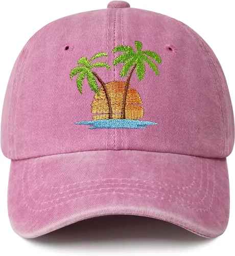 Vista 17 de Hepandy Gorras de béisbol bordadas para niños y niñas