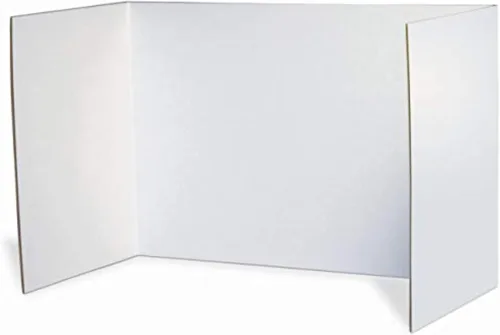 Vista 4 de Pacon tableros de privacidad de 48 x 16 pulgadas, negro, 4