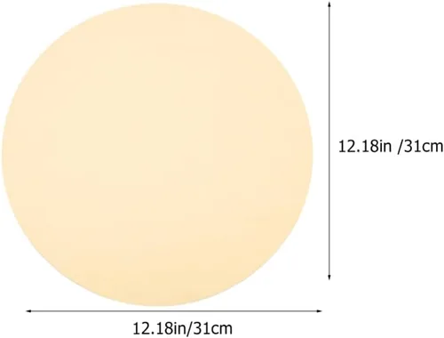 Vista 5 de EXCEART 2 hojas dibujadas Doily Pottery Craft Mat DIY Toalla absorbente para cerámica de arcilla