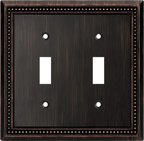 Vista 38 de Henne Bery Sunken Pearls Placa de Pared Decorativa de Servicio Pesado Placa de Interruptor Cubierta de Tomacorriente