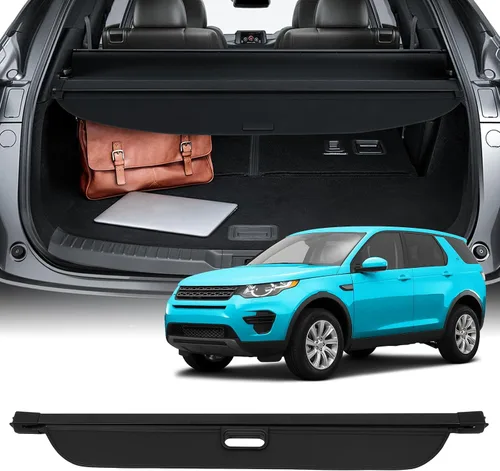 Vista 62 de SCITOO Cubierta de carga 2022-2024 para Jeep Grand Cherokee, accesorios retráctiles para maletero trasero, antimiradas, cubierta de seguridad