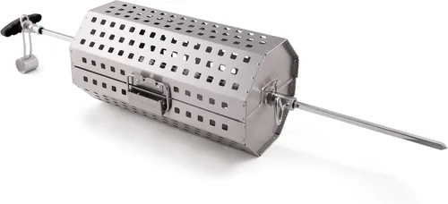 Vista 2 de Broil King 64875 Rotisserie Tumble Basket SS, Plata