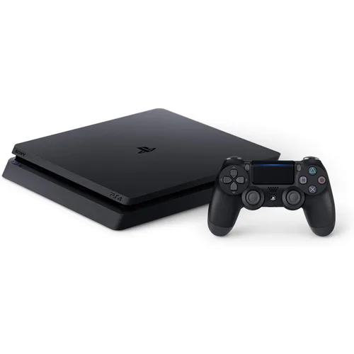 Vista 3 de Sony PlayStation 4 Slim Gaming Console 1 TB Core-Jet Black (CUH-2215B) MLB The Show 19 Standard Edition Video Game
