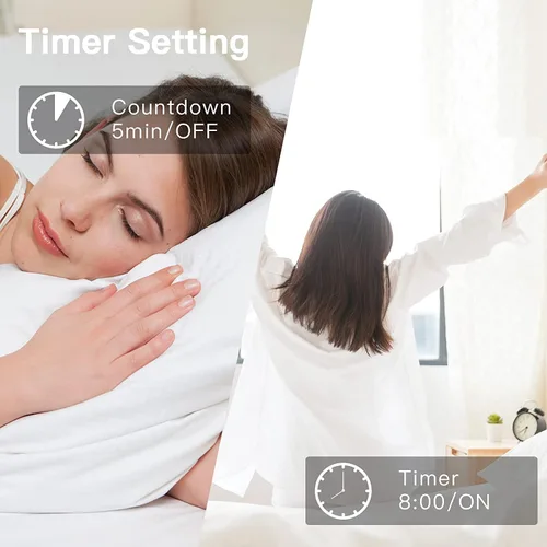 Vista 4 de BSEED - Interruptor de luz inteligente, interruptor táctil WiFi de 1 vía con control de aplicación Smart Life y función de temporización