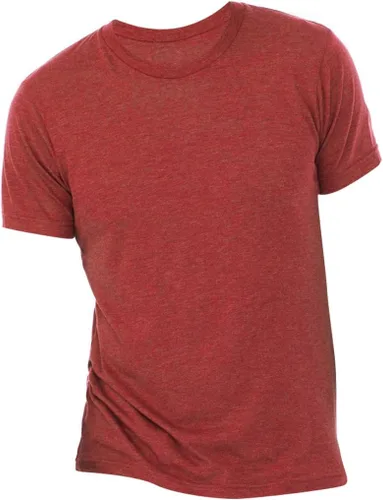 Vista 6 de BELLA+CANVAS Camiseta de cuello redondo para hombre mezcla triple oliva