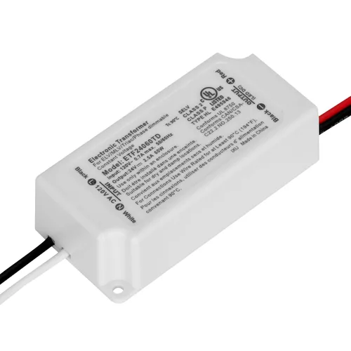 Vista 9 de Controlador LED regulable de 25W, 120V CA a 24V DC transformador