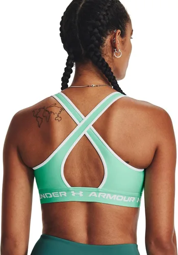 Vista 2 de Under Armour Sujetador medio con espalda cruzada para mujer
