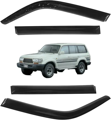 Vista 128 de Viseras para ventanas para Mazda 3 Sedán 4 puertas 2004 2005 2006 2007 2008 2009 estilo JDM Mugen, deflector de viento, protector solar y de lluvia