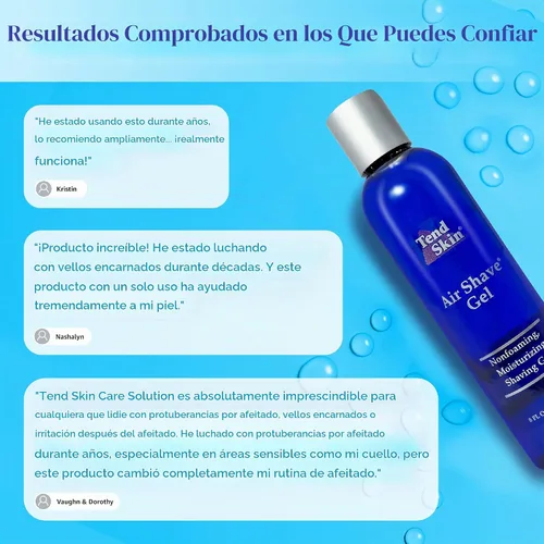 Vista 4 de Gel espuma para afeitar Tend Skin