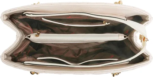 Vista 5 de Montana West Bolso de mano mediano para mujer, con cadena acolchada, bolso de hombro