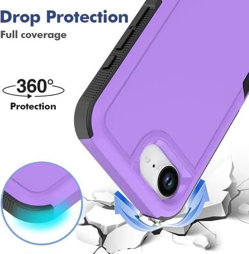 Vista 266 de Jeylly Funda para iPhone SE/Funda para iPhone 5S, Exterior de Plástico Duro que Absorbe Golpes + Interior de Silicona de Goma Defensor contra
