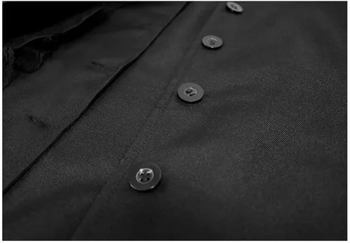 Vista 3 de VOREING Chaqueta delgada steampunk de encaje para mujer, abrigo gótico victoriano medieval