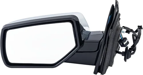 Vista 107 de Kool Vue - Espejo calefactable izquierdo para Chevrolet Silverado 1500 GMC Sierra 1500 2007-2013 plegable eléctrico con luz de señal y lámpara