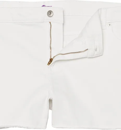 Vista 6 de Sugar Jade Pantalones cortos de mezclilla de moda para niñas adolescentes Slim y Plus