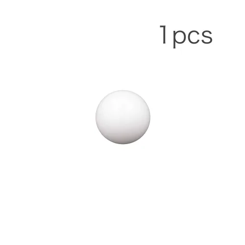 Vista 2 de 0.787 in 1pcs Delrin Polioximetileno (POM) Bolas de rodamiento de plástico sólido