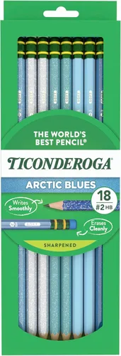 Vista 12 de Ticonderoga® Lápices pastel, 2 suaves, colores surtidos, paquete de 10 lápices
