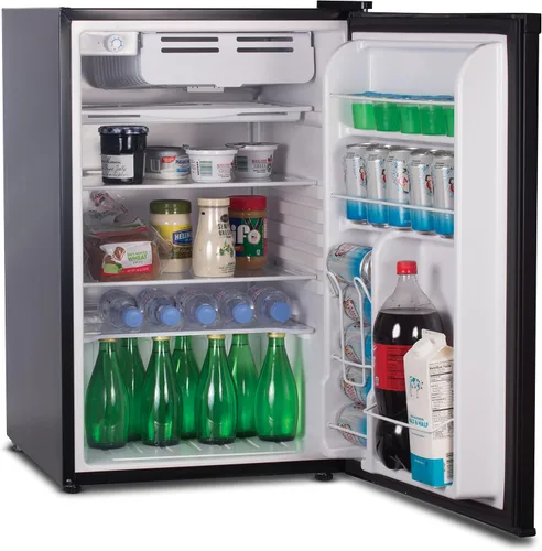 Vista 2 de Commercial Cool CCR45B - Refrigerador y congelador compacto de una sola Negro