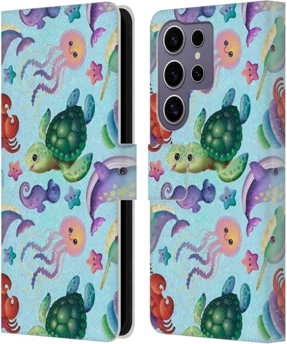 Vista 29 de Head Case Designs Officially Licensed Carla Morrow Colorful Space Dice Patterns Leather Wallet Case Compatible with Samsung Galaxy A07 4G