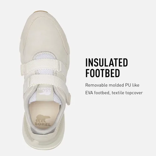 Vista 5 de Sorel - Zapatillas Kinetic Lite para mujer, ante o malla con suela festoneada