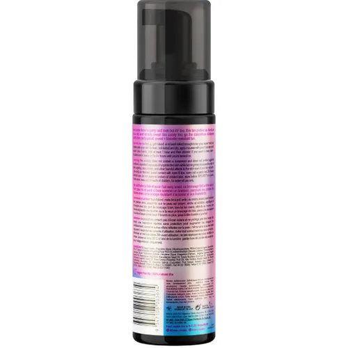 Vista 2 de b.tan Dark Self Tanner Mousse Disco Candy Tan - Mejor espuma bronceadora sin sol exprés de 1 hora, perfumada a caramelo, a prueba de sudor