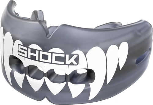 Vista 9 de Shock Doctor Braces - Protector bucal para deportes, protector bucal superior e inferior para lacrosse, hockey, béisbol, fútbol