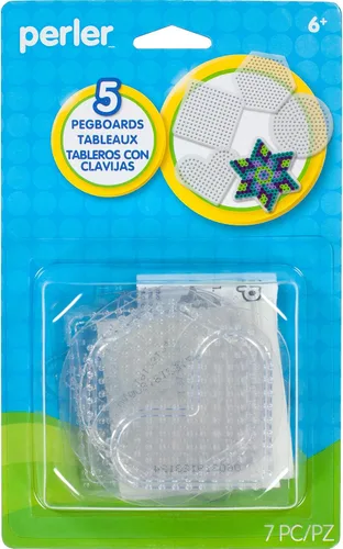 Vista 9 de Perler Beads Tablero de clavijas cuadrado grande para manualidades infantiles, 4