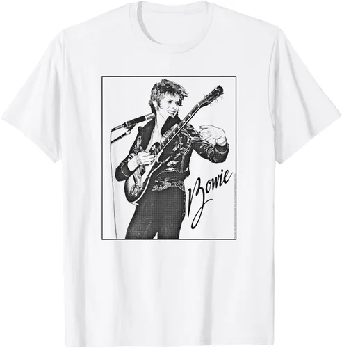Vista 2 de David Bowie - Camiseta Deluxe, Gris