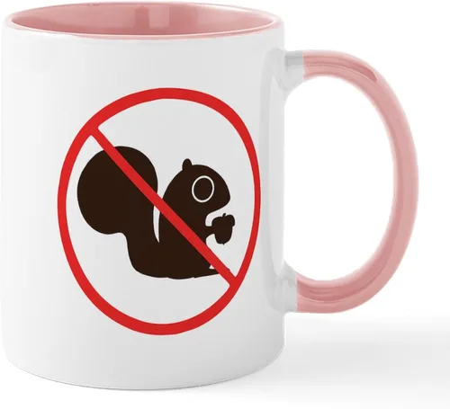 Vista 9 de CafePress Taza navideña de ardilla de 11 oz (11.0 fl oz) taza de café de cerámica