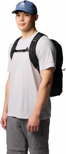 Vista 2 de Columbia Mochila Echo Mountain unisex de 25 L, color negro, talla única