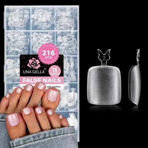Vista 17 de UNA GELLA - Pegamento para uñas súper fuerte, 2 unidades de 0.3 fl oz, semisólido