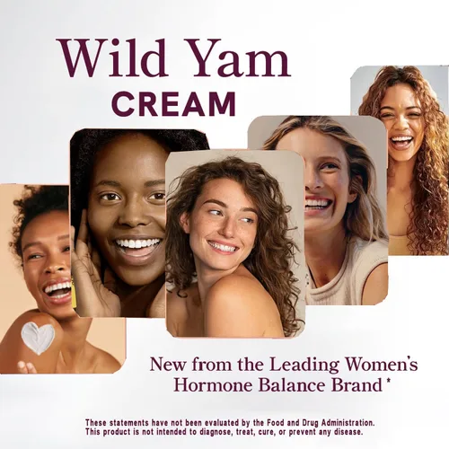 Vista 2 de Crema de ñame silvestre para rejuvenecimiento de la piel, fórmula natural con raíz de ñame silvestre, crema orgánica de ñame silvestre para suavizar