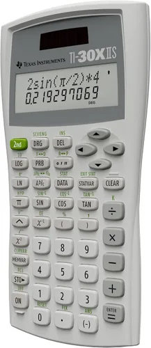Vista 10 de Calculadora científica Texas Instruments TI-30 X IIS 2-Linea, Blanco