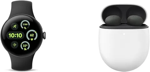Vista 13 de [Usado] Google Pixel Watch 3 modelo 2024, reloj Android de 1.61 pulgadas (41 mm) con seguimiento de frecuencia cardíaca, Fitbit Advanced Running