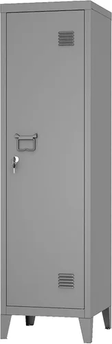 Vista 14 de MIOCASA Armario de metal con puerta, mesita de noche de metal para dormitorio, oficina, habitación de los niños (22.44 pulgadas de alto)