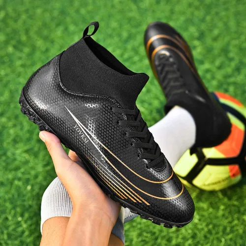 Vista 6 de XIUNCHH Soccer Cleats Mens Football Cleats Women Unisex-Cleats Soccer Shoes for Big Boy AG TF