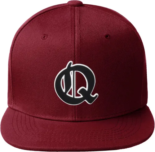 Vista 559 de Daxton Gorra clásica con visera de billete plano con letras del alfabeto inglés antiguo de la A a la Z