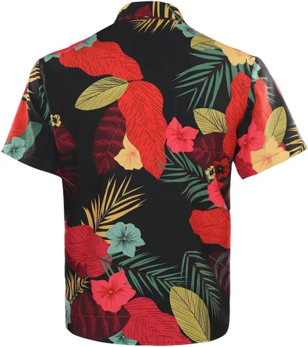 Vista 3 de Adult Luffy Shirt Cosplay Costume Monkey D Luffy Sleeve Floral Shirt Top Outfits Halloween Suit for Women Men